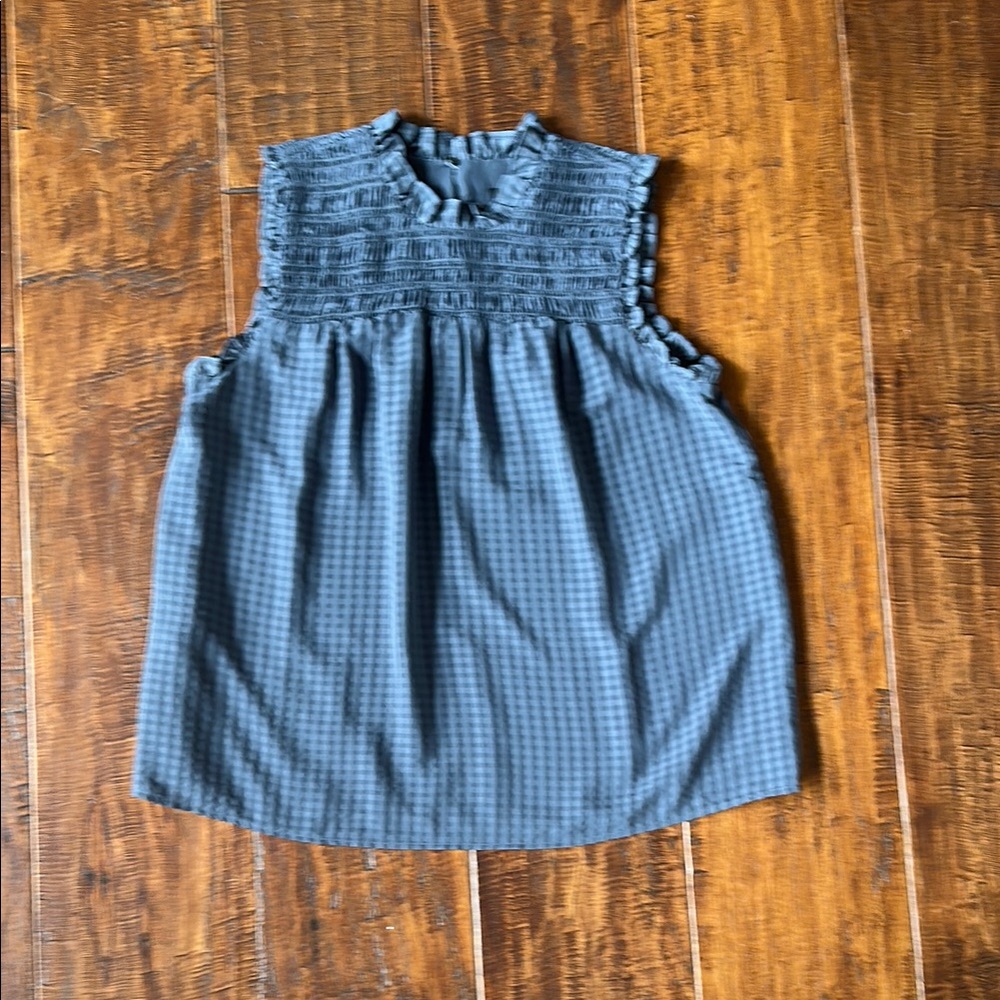 Ann Taylor Smokey Blue Two Piece Outfit Set - Picture 6 of 9